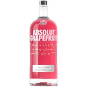 Absolut Grapefruit Flavored Vodka 1.75L