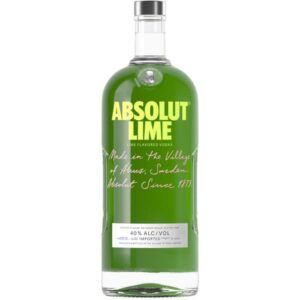 Absolut Lime Flavored Vodka 1.75L