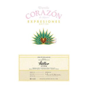 Corazón de Agave Expresiones Reposado Tequila Aged in W.L. Weller C.Y.P.B. Barrels