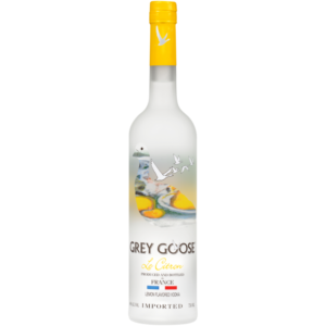 Grey Goose Le Citron Flavored Vodka 750mL