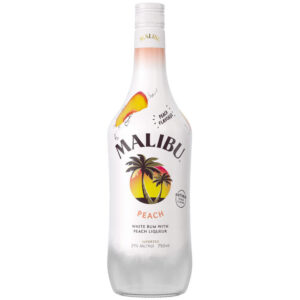 Malibu Peach Flavored Rum 750mL