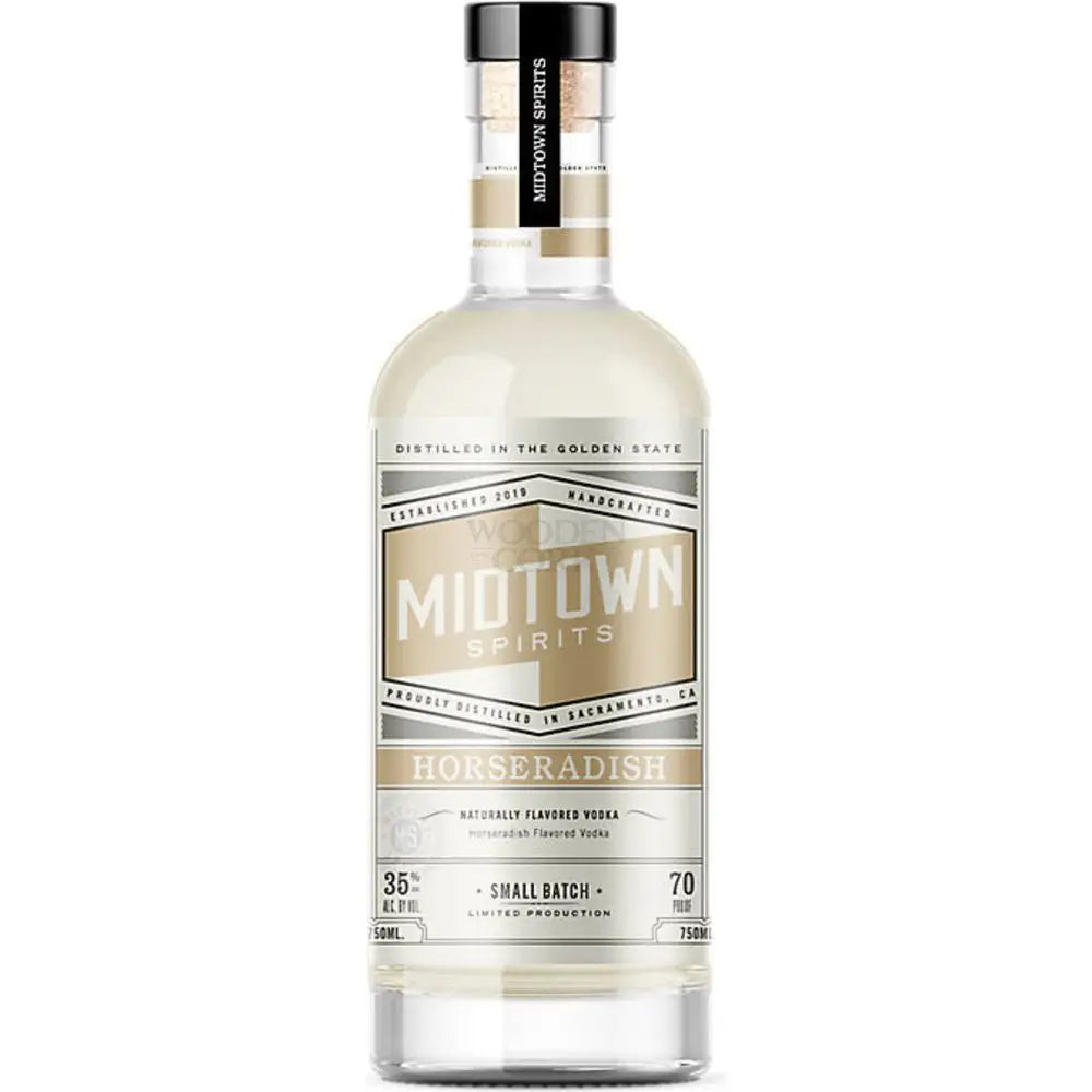 Midtown Spirits Horseradish Small Batch Naturally Flavored Vodka