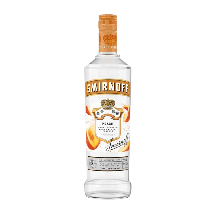 Smirnoff Peach Flavored Vodka 750mL